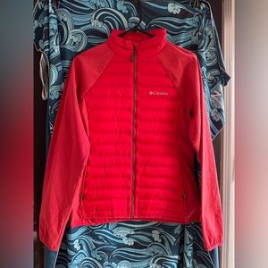 Columbia warm spring puffer coat, women’s medium